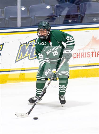 Thumbnail 1 in St. Andrews College vs Nichols (True Hockey Prep Cup) photogallery.