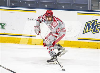 Thumbnail 1 in St. Andrews College vs Nichols (True Hockey Prep Cup) photogallery.