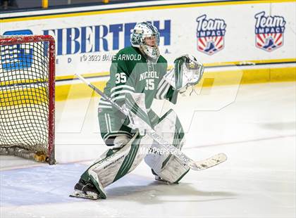 Thumbnail 1 in St. Andrews College vs Nichols (True Hockey Prep Cup) photogallery.