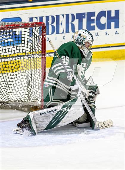 Thumbnail 3 in St. Andrews College vs Nichols (True Hockey Prep Cup) photogallery.