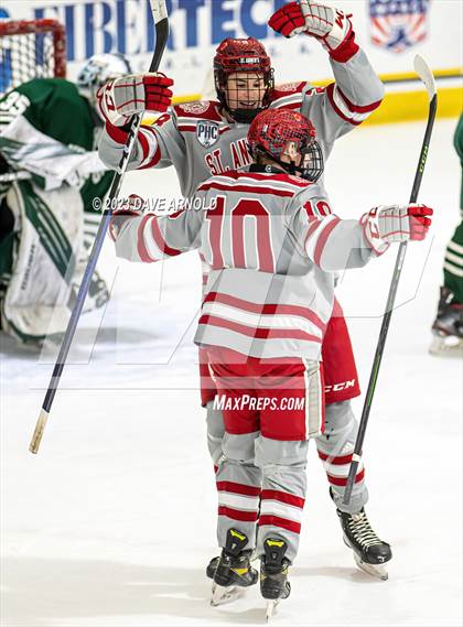 Thumbnail 2 in St. Andrews College vs Nichols (True Hockey Prep Cup) photogallery.