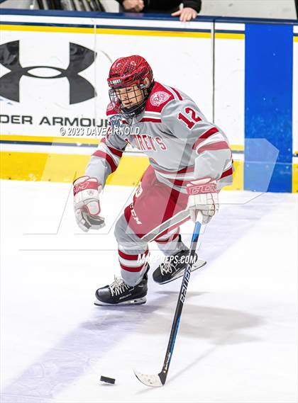 Thumbnail 1 in St. Andrews College vs Nichols (True Hockey Prep Cup) photogallery.
