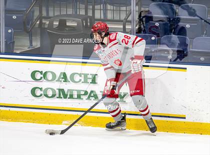Thumbnail 2 in St. Andrews College vs Nichols (True Hockey Prep Cup) photogallery.