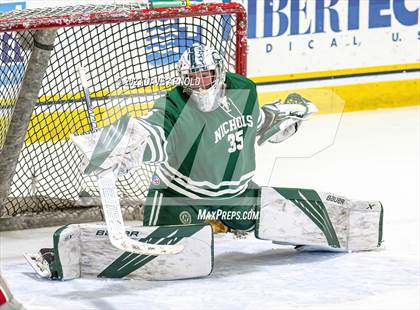Thumbnail 2 in St. Andrews College vs Nichols (True Hockey Prep Cup) photogallery.