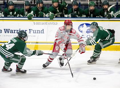 Thumbnail 1 in St. Andrews College vs Nichols (True Hockey Prep Cup) photogallery.