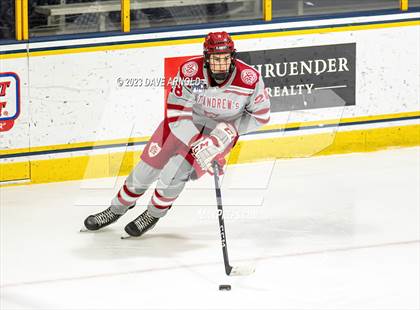 Thumbnail 3 in St. Andrews College vs Nichols (True Hockey Prep Cup) photogallery.