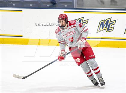 Thumbnail 2 in St. Andrews College vs Nichols (True Hockey Prep Cup) photogallery.