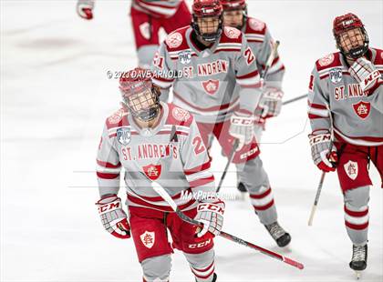 Thumbnail 1 in St. Andrews College vs Nichols (True Hockey Prep Cup) photogallery.