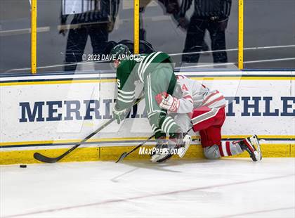 Thumbnail 3 in St. Andrews College vs Nichols (True Hockey Prep Cup) photogallery.