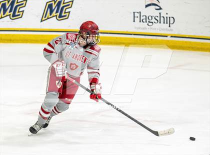 Thumbnail 1 in St. Andrews College vs Nichols (True Hockey Prep Cup) photogallery.