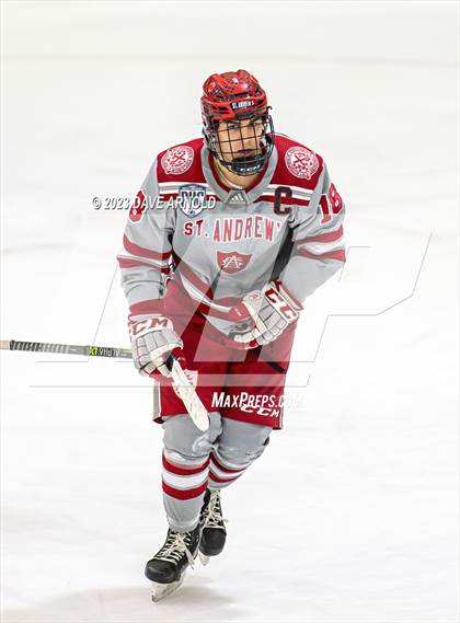 Thumbnail 2 in St. Andrews College vs Nichols (True Hockey Prep Cup) photogallery.