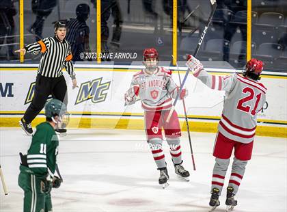 Thumbnail 3 in St. Andrews College vs Nichols (True Hockey Prep Cup) photogallery.