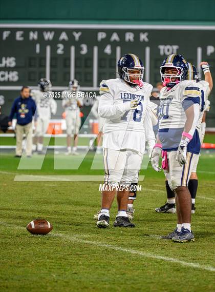 Thumbnail 2 in Lexington vs. Concord-Carlisle (High School Football at Fenway) photogallery.