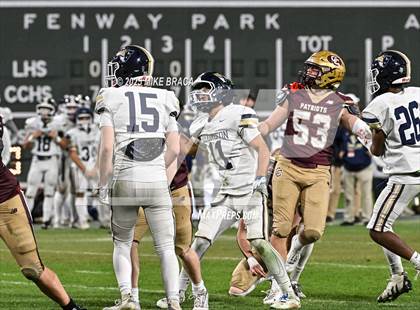 Thumbnail 3 in Lexington vs. Concord-Carlisle (High School Football at Fenway) photogallery.