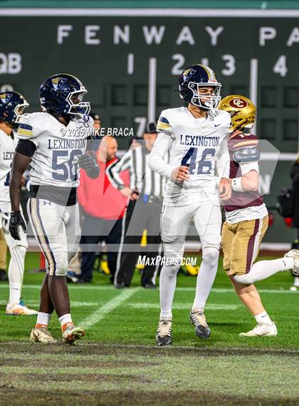 Thumbnail 2 in Lexington vs. Concord-Carlisle (High School Football at Fenway) photogallery.