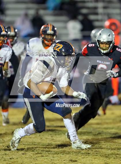Thumbnail 2 in Zebulon B. Vance @ David W. Butler (NCHSAA 4AA 1st Round Playoff) photogallery.