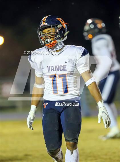 Thumbnail 1 in Zebulon B. Vance @ David W. Butler (NCHSAA 4AA 1st Round Playoff) photogallery.