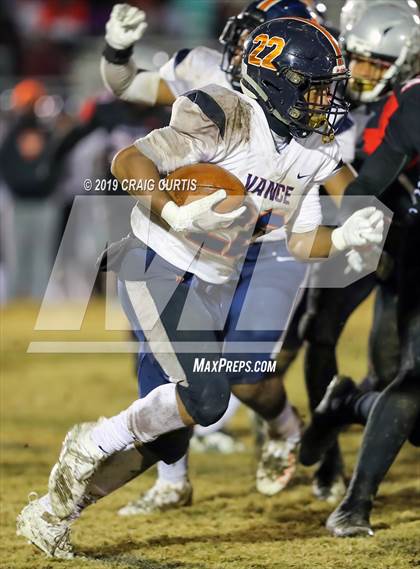 Thumbnail 3 in Zebulon B. Vance @ David W. Butler (NCHSAA 4AA 1st Round Playoff) photogallery.