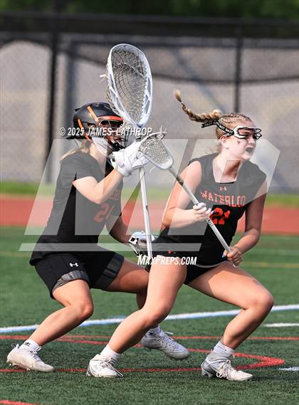 Thumbnail 3 in Waterloo @ Penn Yan Academy (NYSPHAA Section V Class D Final) photogallery.