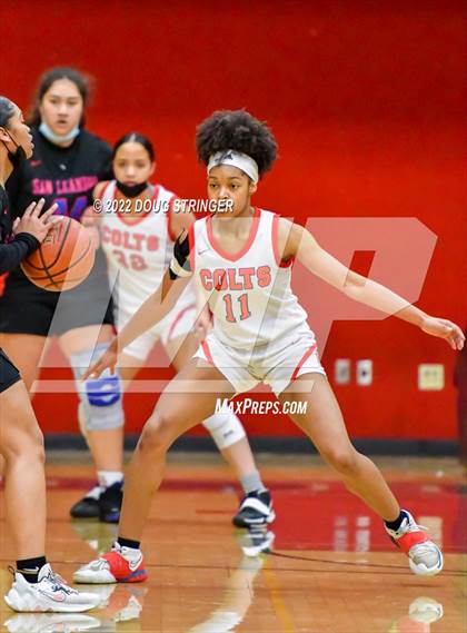 Thumbnail 2 in San Leandro vs James Logan (NCS Division 1 Semi-Finals) photogallery.