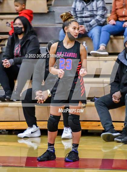 Thumbnail 2 in San Leandro vs James Logan (NCS Division 1 Semi-Finals) photogallery.