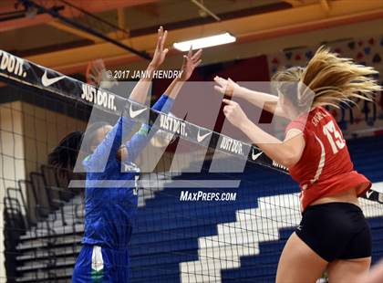 Thumbnail 3 in Cathedral Catholic vs. Xavier College Prep (Durango Fall Classic) photogallery.