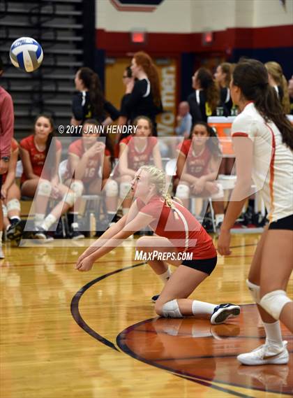 Thumbnail 2 in Cathedral Catholic vs. Xavier College Prep (Durango Fall Classic) photogallery.