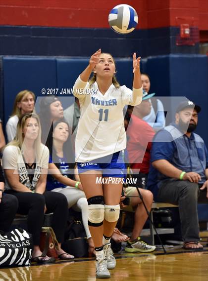 Thumbnail 2 in Cathedral Catholic vs. Xavier College Prep (Durango Fall Classic) photogallery.