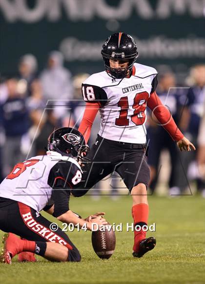 Thumbnail 1 in St. John Bosco vs. Centennial (CIF SS Final) photogallery.