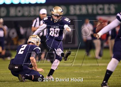 Thumbnail 1 in St. John Bosco vs. Centennial (CIF SS Final) photogallery.