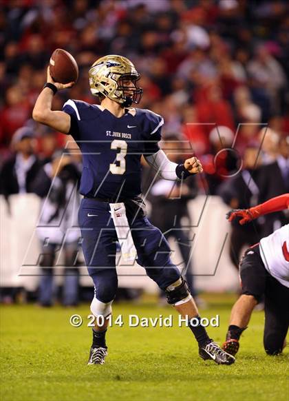 Thumbnail 3 in St. John Bosco vs. Centennial (CIF SS Final) photogallery.