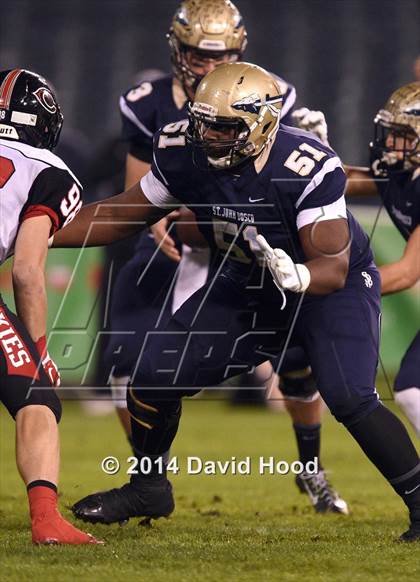 Thumbnail 2 in St. John Bosco vs. Centennial (CIF SS Final) photogallery.