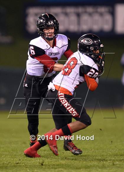 Thumbnail 1 in St. John Bosco vs. Centennial (CIF SS Final) photogallery.