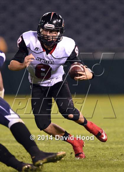 Thumbnail 1 in St. John Bosco vs. Centennial (CIF SS Final) photogallery.