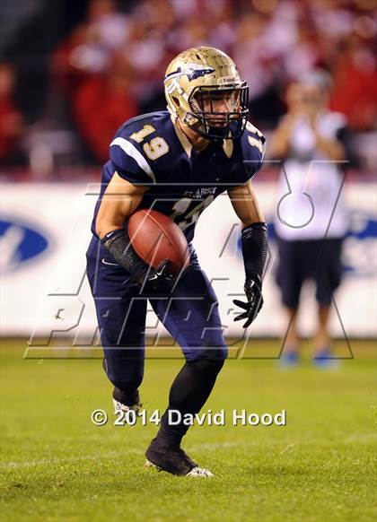 Thumbnail 1 in St. John Bosco vs. Centennial (CIF SS Final) photogallery.