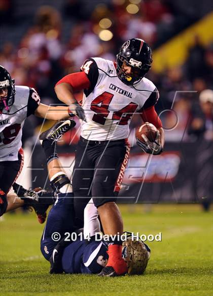 Thumbnail 2 in St. John Bosco vs. Centennial (CIF SS Final) photogallery.