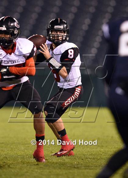 Thumbnail 2 in St. John Bosco vs. Centennial (CIF SS Final) photogallery.