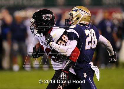 Thumbnail 1 in St. John Bosco vs. Centennial (CIF SS Final) photogallery.