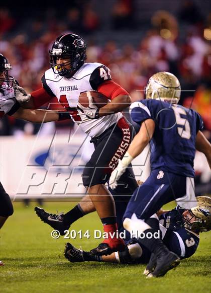 Thumbnail 1 in St. John Bosco vs. Centennial (CIF SS Final) photogallery.