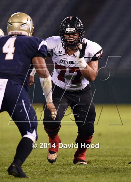 Thumbnail 1 in St. John Bosco vs. Centennial (CIF SS Final) photogallery.