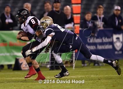 Thumbnail 1 in St. John Bosco vs. Centennial (CIF SS Final) photogallery.