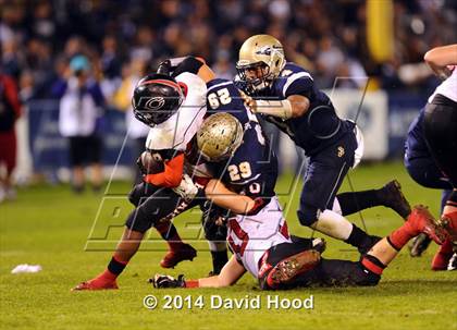 Thumbnail 1 in St. John Bosco vs. Centennial (CIF SS Final) photogallery.