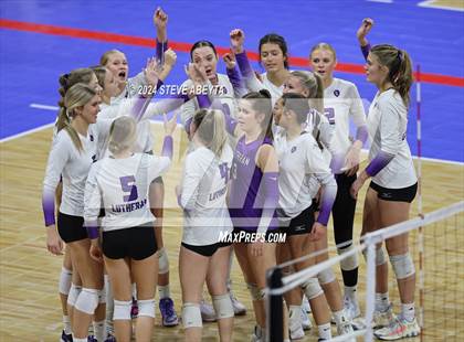 Thumbnail 1 in University vs. Lutheran (CHSAA 4A First Round Elimination Bracket) photogallery.