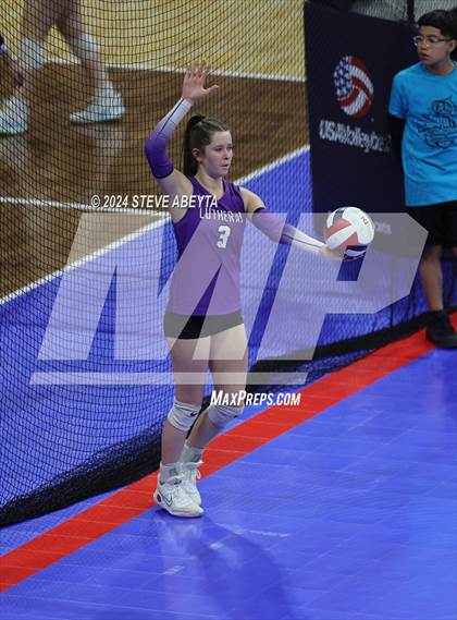 Thumbnail 3 in University vs. Lutheran (CHSAA 4A First Round Elimination Bracket) photogallery.