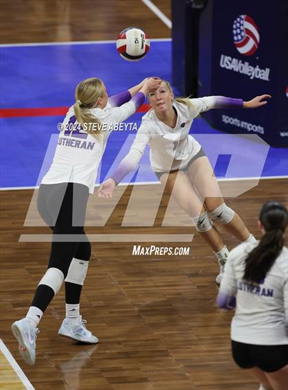 Thumbnail 1 in University vs. Lutheran (CHSAA 4A First Round Elimination Bracket) photogallery.
