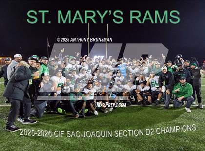 Thumbnail 2 in Granite Bay vs. St. Mary's (CIF SJS D2 Final) photogallery.
