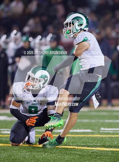 Thumbnail 2 in Granite Bay vs. St. Mary's (CIF SJS D2 Final) photogallery.