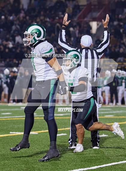 Thumbnail 3 in Granite Bay vs. St. Mary's (CIF SJS D2 Final) photogallery.