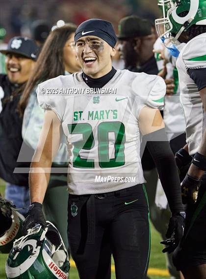 Thumbnail 3 in Granite Bay vs. St. Mary's (CIF SJS D2 Final) photogallery.