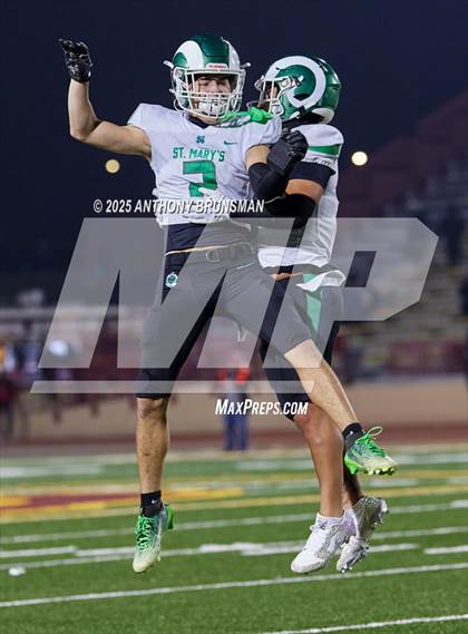 Thumbnail 3 in Granite Bay vs. St. Mary's (CIF SJS D2 Final) photogallery.